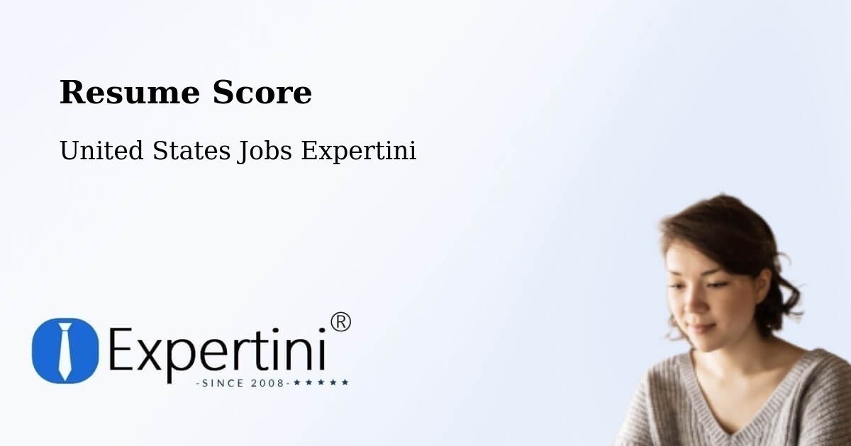Resume Score - United States Jobs Expertini